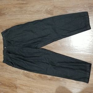 (L) BonWorth Denim Look Business Casual 100% Cotton Loose Fit Retro